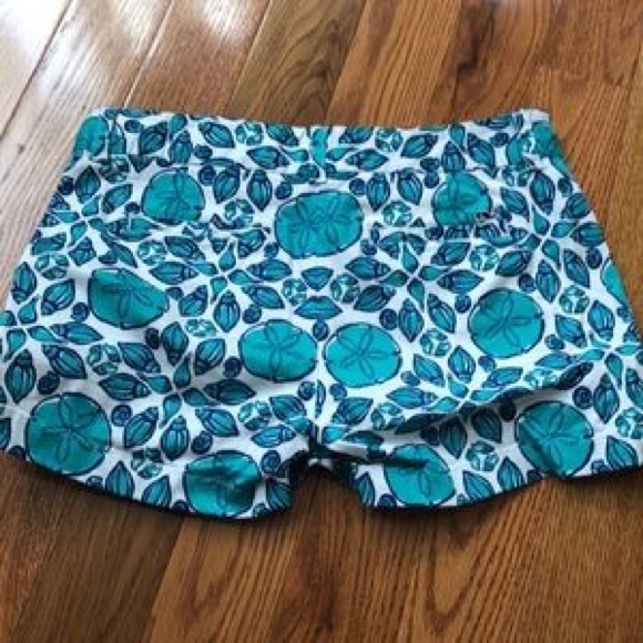 Vineyard Vines Size 4 Blue Shell Printed Shorts - Picture 2 of 7